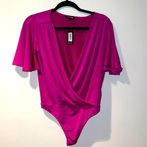 Flutter sleeve bodysuit